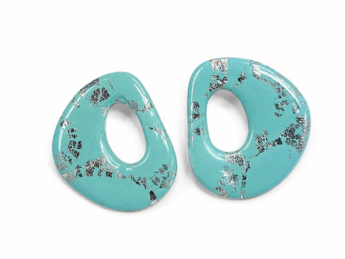 Azure Glow Studs