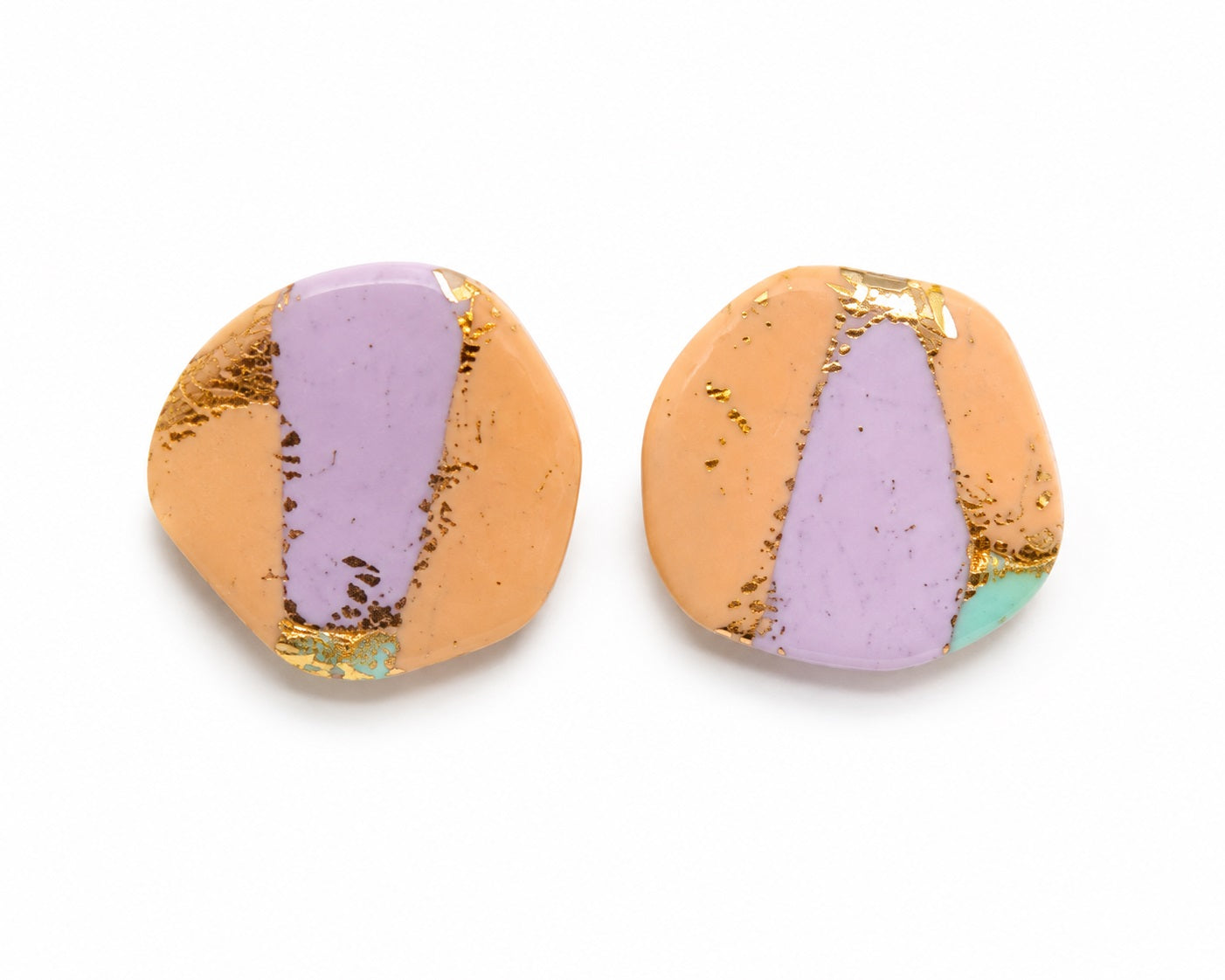 Peach Sorbet Studs